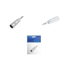 Omnitronic Cable Gender Changer 3-Pin